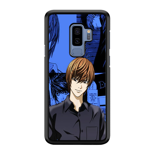 Death Note Light Yagami Comic Samsung Galaxy S9 Plus Case