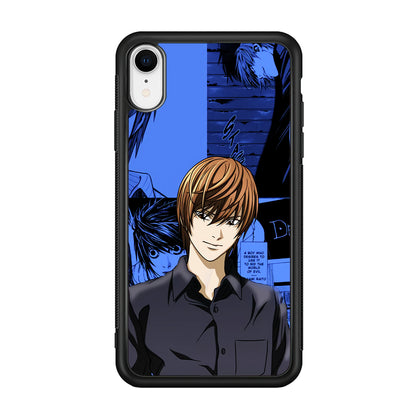 Death Note Light Yagami Comic iPhone XR Case