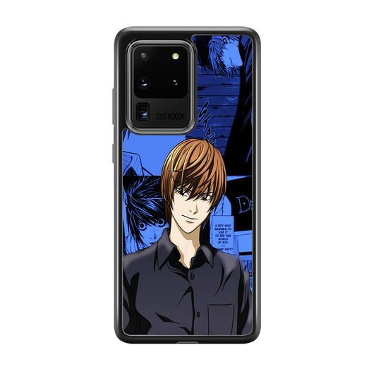 Death Note Light Yagami Comic Samsung Galaxy S20 Ultra Case