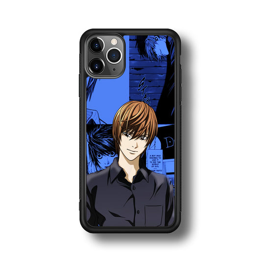 Death Note Light Yagami Comic iPhone 11 Pro Max Case