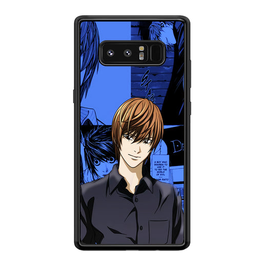 Death Note Light Yagami Comic Samsung Galaxy Note 8 Case