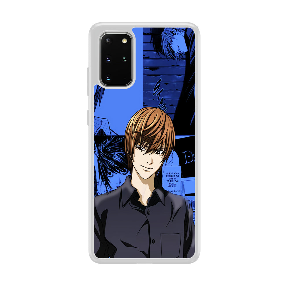 Death Note Light Yagami Comic Samsung Galaxy S20 Plus Case