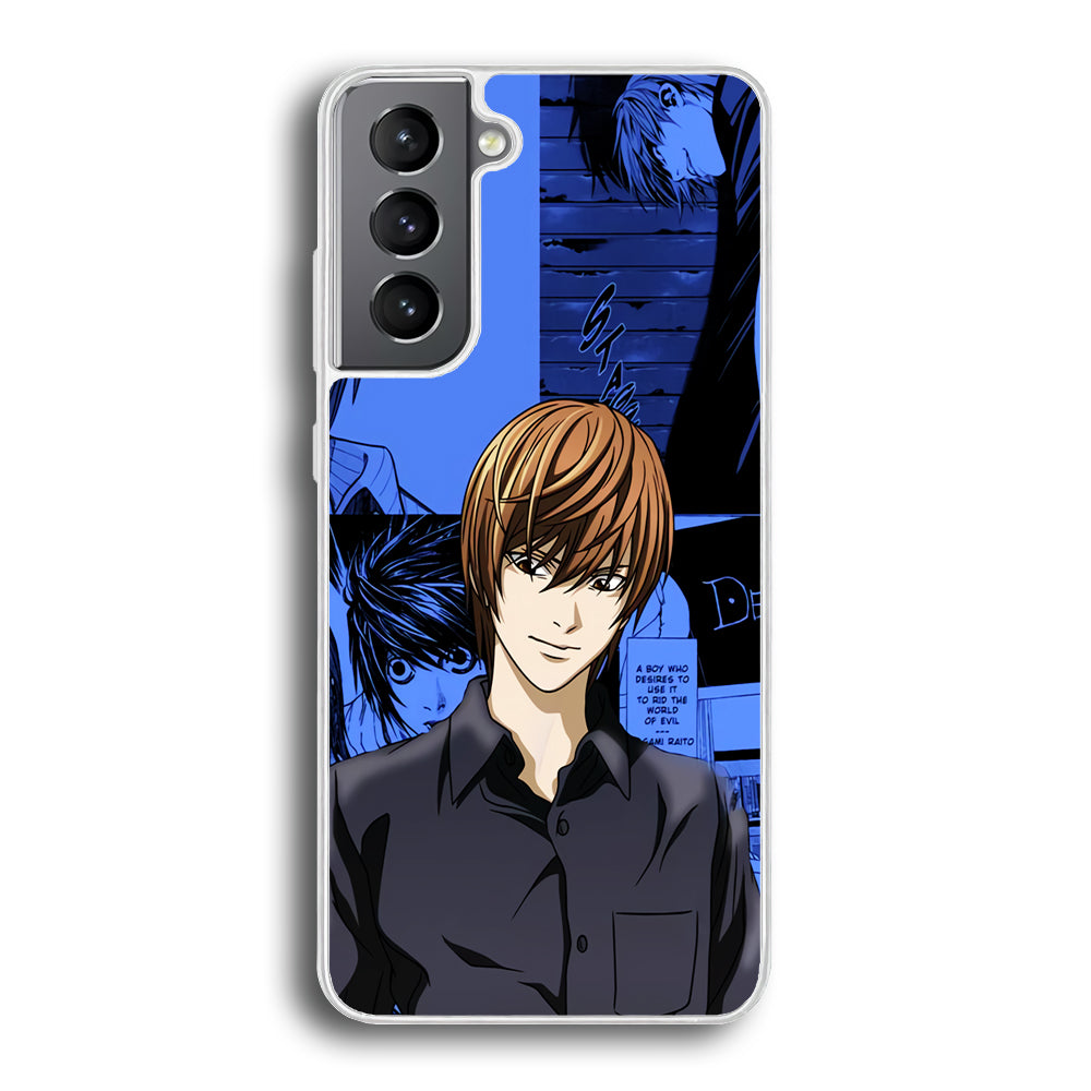 Death Note Light Yagami Comic Samsung Galaxy S21 Plus Case