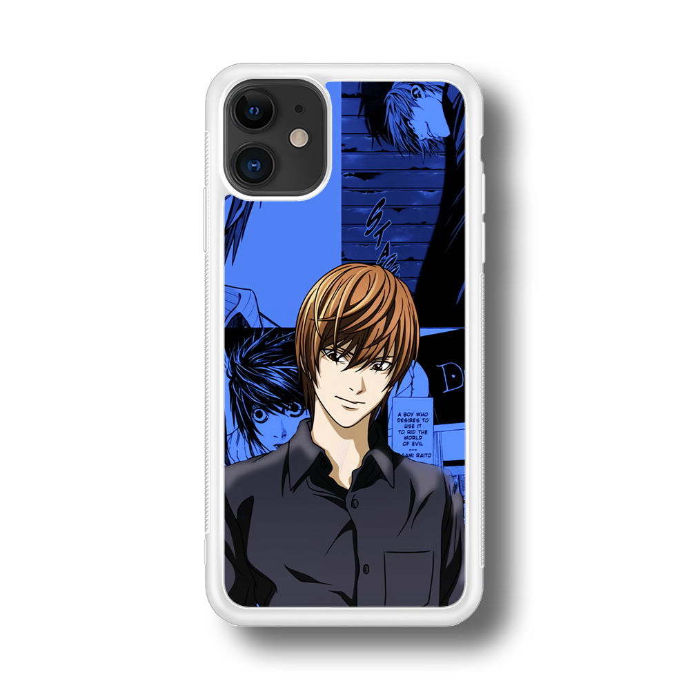 Death Note Light Yagami Comic iPhone 11 Case