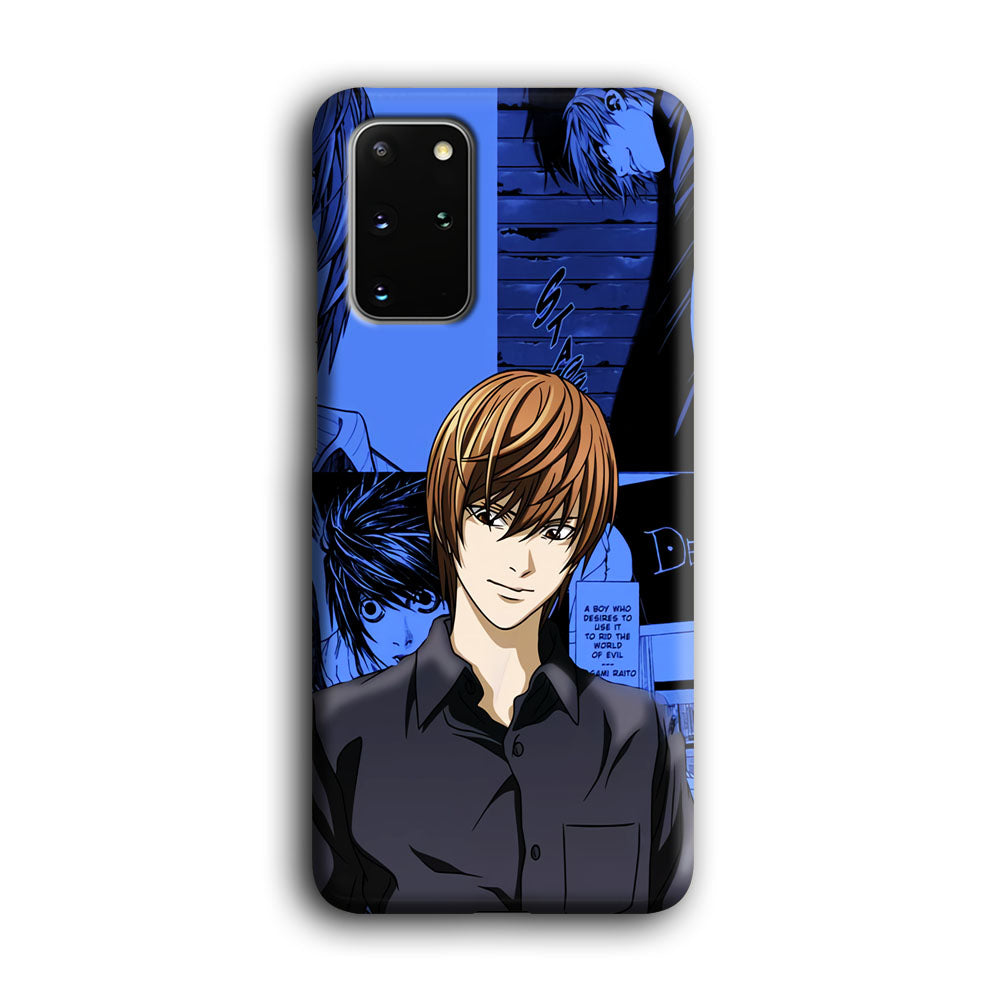 Death Note Light Yagami Comic Samsung Galaxy S20 Plus Case