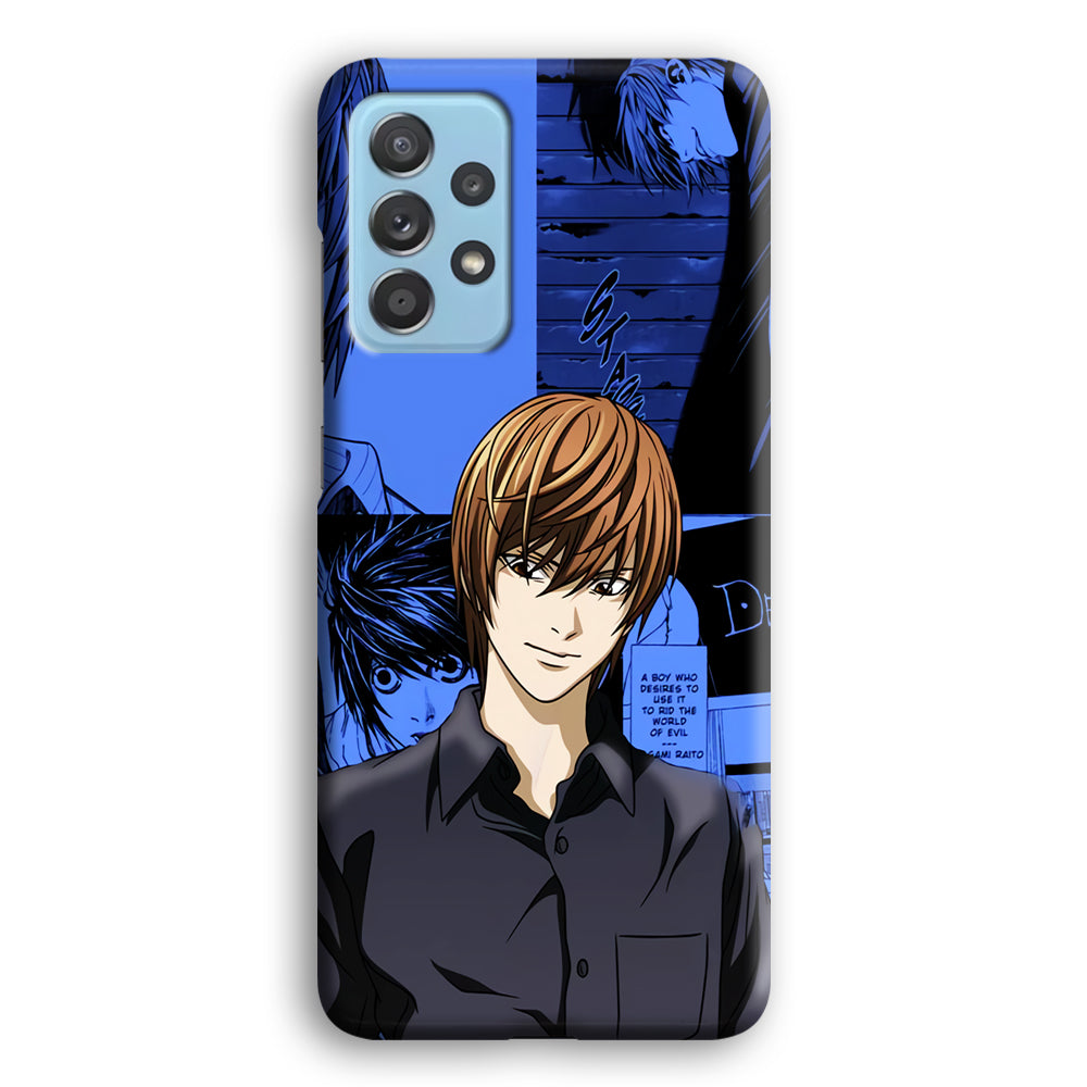 Death Note Light Yagami Comic Samsung Galaxy A52 Case