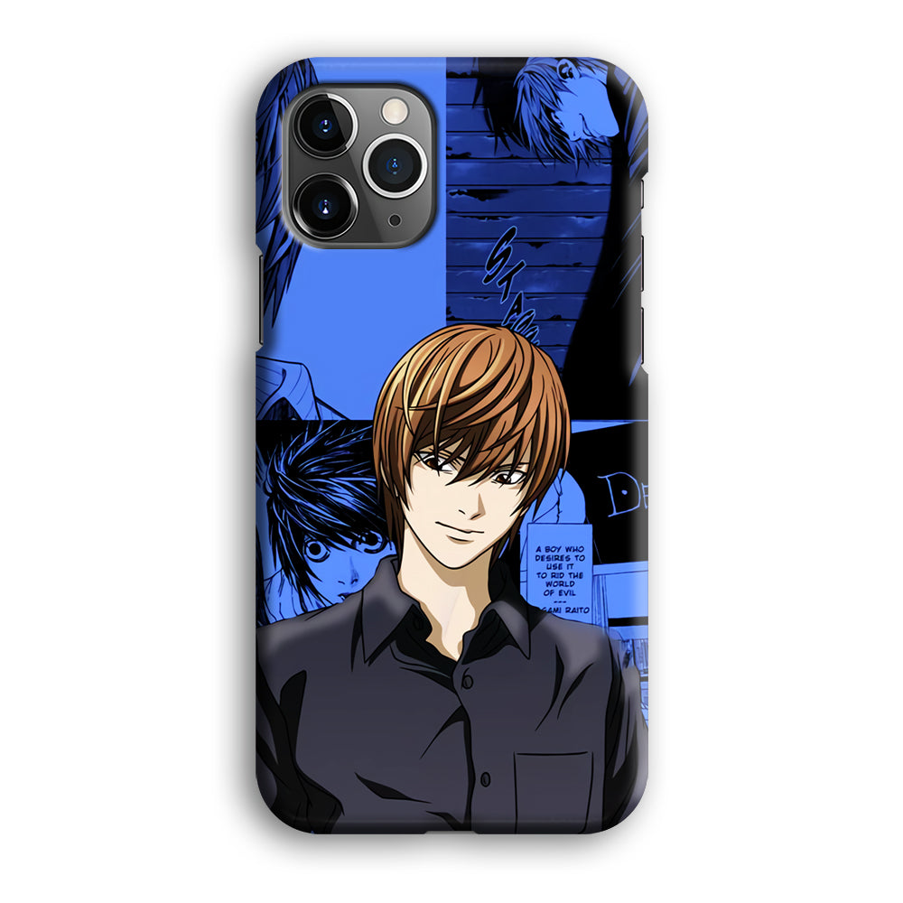 Death Note Light Yagami Comic iPhone 12 Pro Case