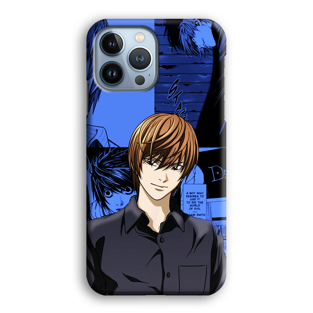 Death Note Light Yagami Comic iPhone 13 Pro Max Case