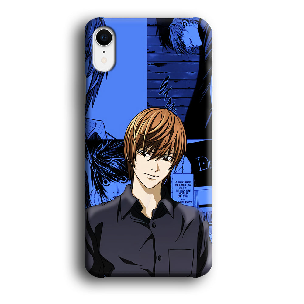 Death Note Light Yagami Comic iPhone XR Case
