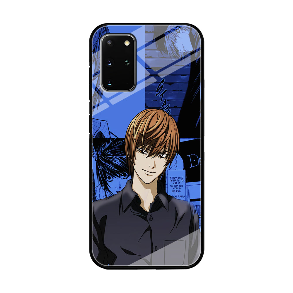 Death Note Light Yagami Comic Samsung Galaxy S20 Plus Case