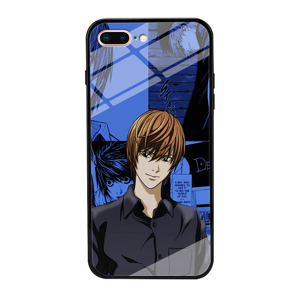Death Note Light Yagami Comic iPhone 8 Plus Case