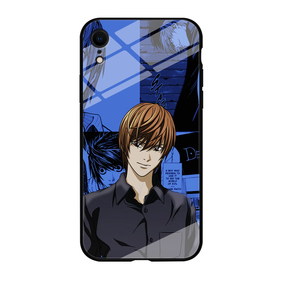 Death Note Light Yagami Comic iPhone XR Case