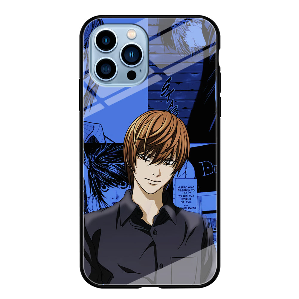 Death Note Light Yagami Comic iPhone 13 Pro Max Case