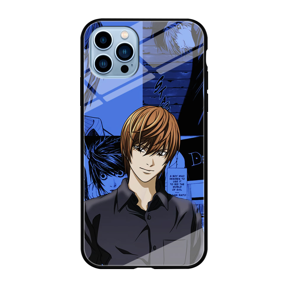 Death Note Light Yagami Comic iPhone 12 Pro Case