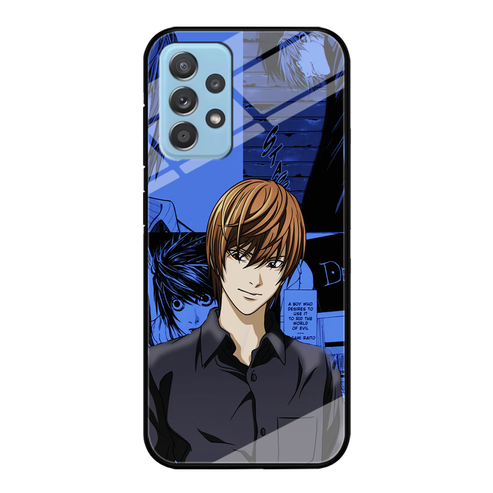 Death Note Light Yagami Comic Samsung Galaxy A52 Case