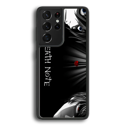 Death Note Light and Lawliet Samsung Galaxy S21 Ultra Case - Ezzystore