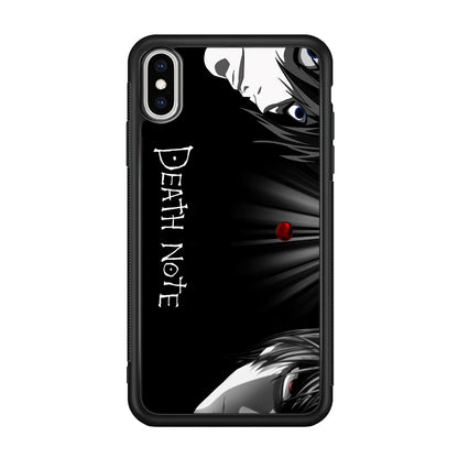 Death Note Light and Lawliet iPhone XS Case