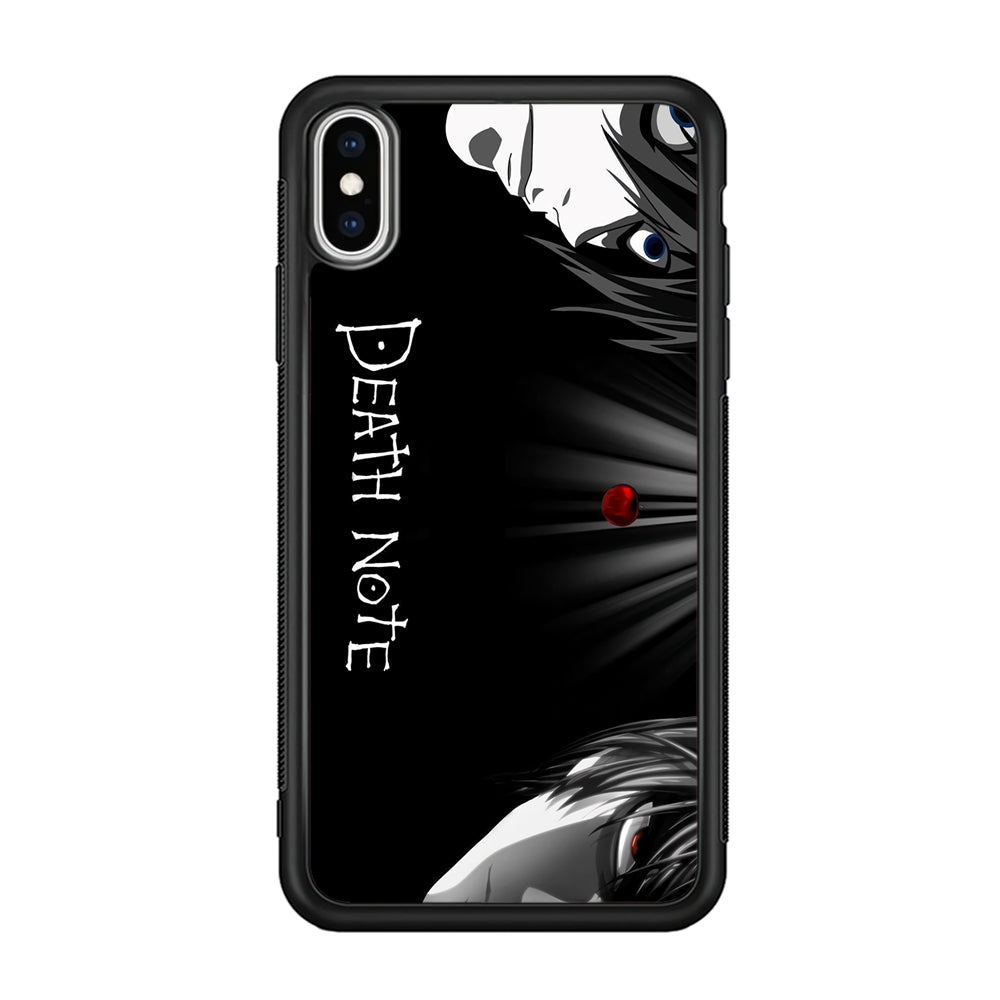Death Note Light and Lawliet iPhone Xs Max Case