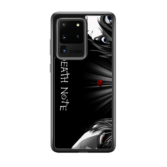 Death Note Light and Lawliet Samsung Galaxy S20 Ultra Case