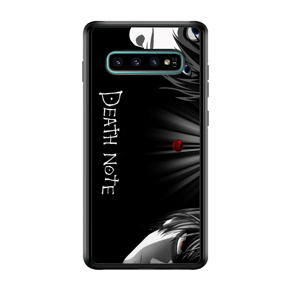 Death Note Light and Lawliet Samsung Galaxy S10 Case