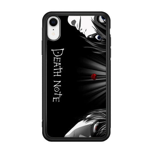 Death Note Light and Lawliet iPhone XR Case