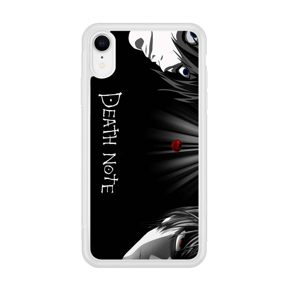 Death Note Light and Lawliet iPhone XR Case