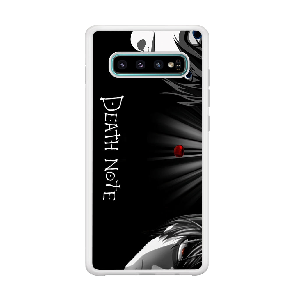 Death Note Light and Lawliet Samsung Galaxy S10 Plus Case