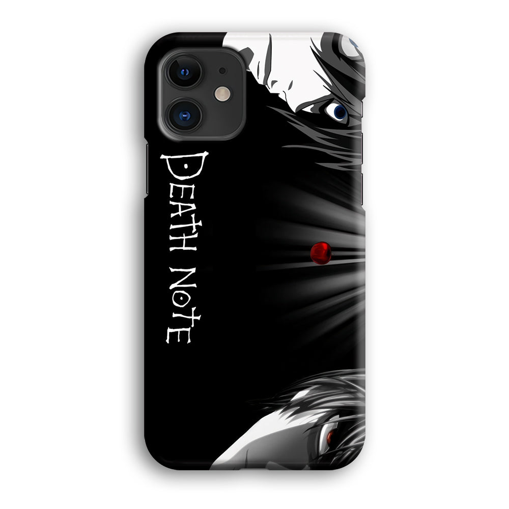 Death Note Light and Lawliet iPhone 12 Case