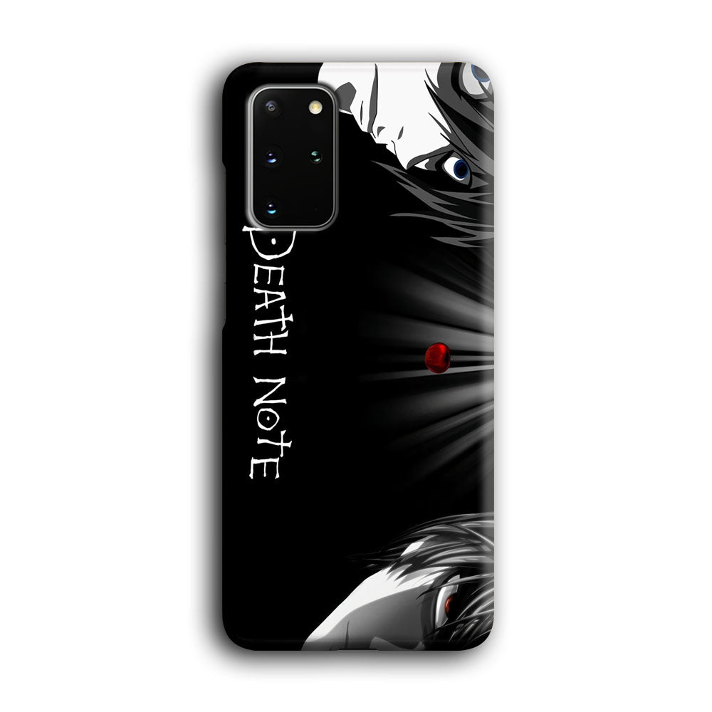 Death Note Light and Lawliet Samsung Galaxy S20 Plus Case