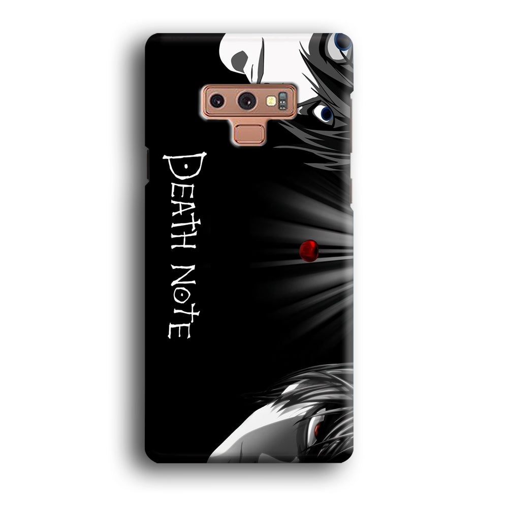 Death Note Light and Lawliet Samsung Galaxy Note 9 Case