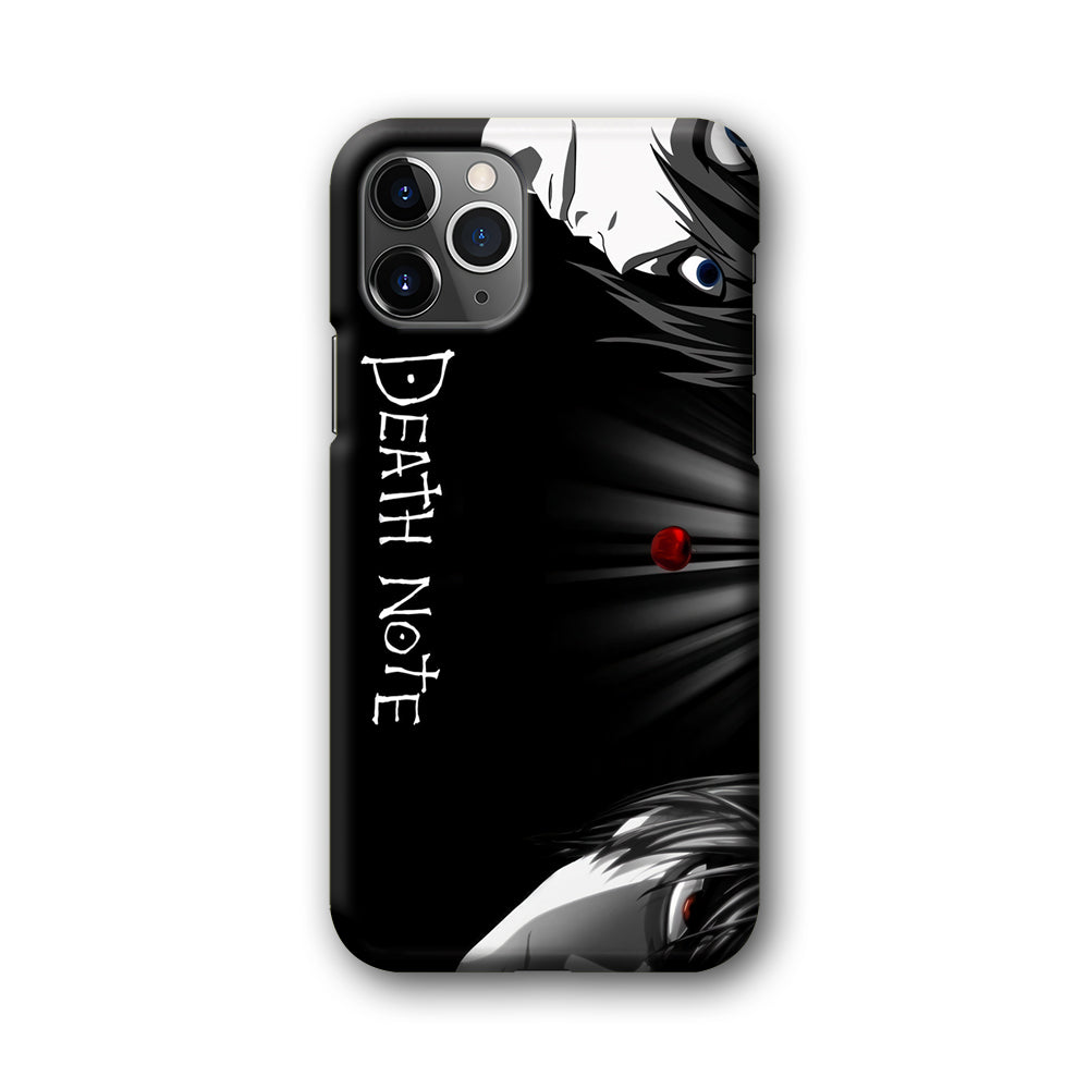 Death Note Light and Lawliet iPhone 11 Pro Max Case