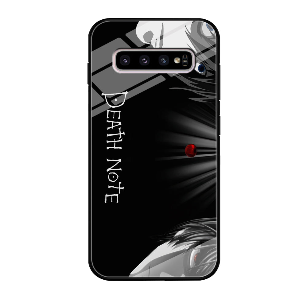 Death Note Light and Lawliet Samsung Galaxy S10 Plus Case