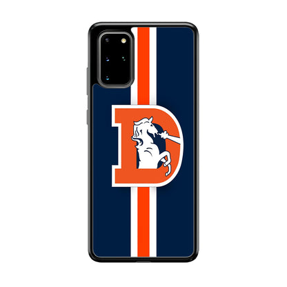 Denver Broncos Stripe Samsung Galaxy S20 Plus Case