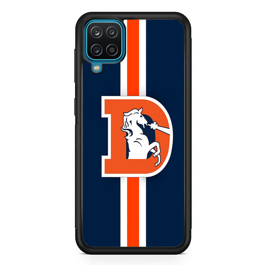 Denver Broncos Stripe Samsung Galaxy A12 Case