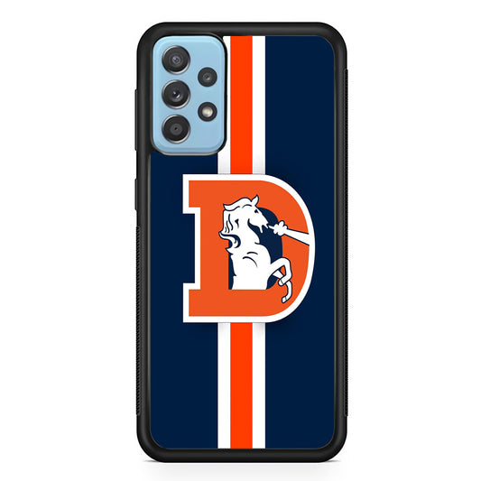 Denver Broncos Stripe Samsung Galaxy A72 Case