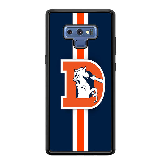 Denver Broncos Stripe Samsung Galaxy Note 9 Case