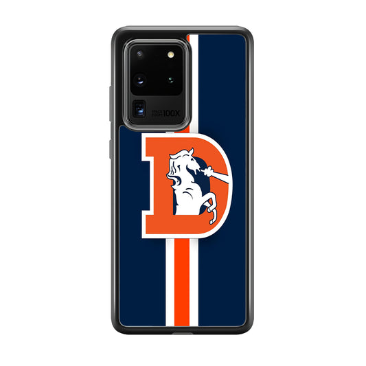 Denver Broncos Stripe Samsung Galaxy S20 Ultra Case