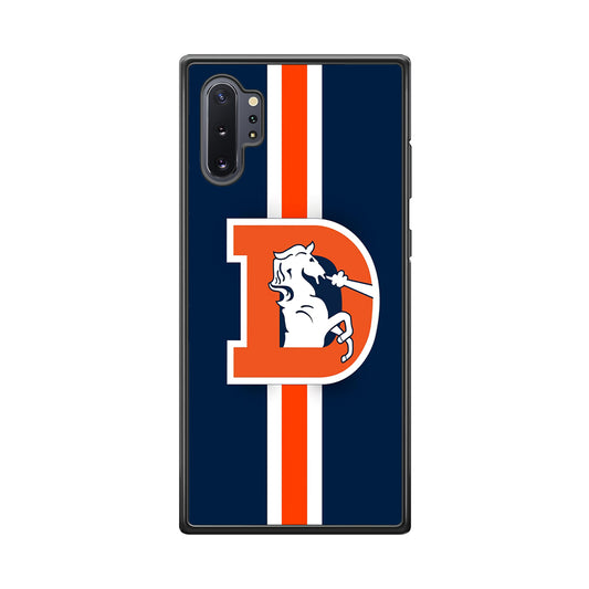 Denver Broncos Stripe Samsung Galaxy Note 10 Plus Case