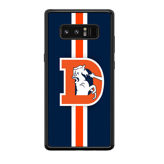 Denver Broncos Stripe Samsung Galaxy Note 8 Case