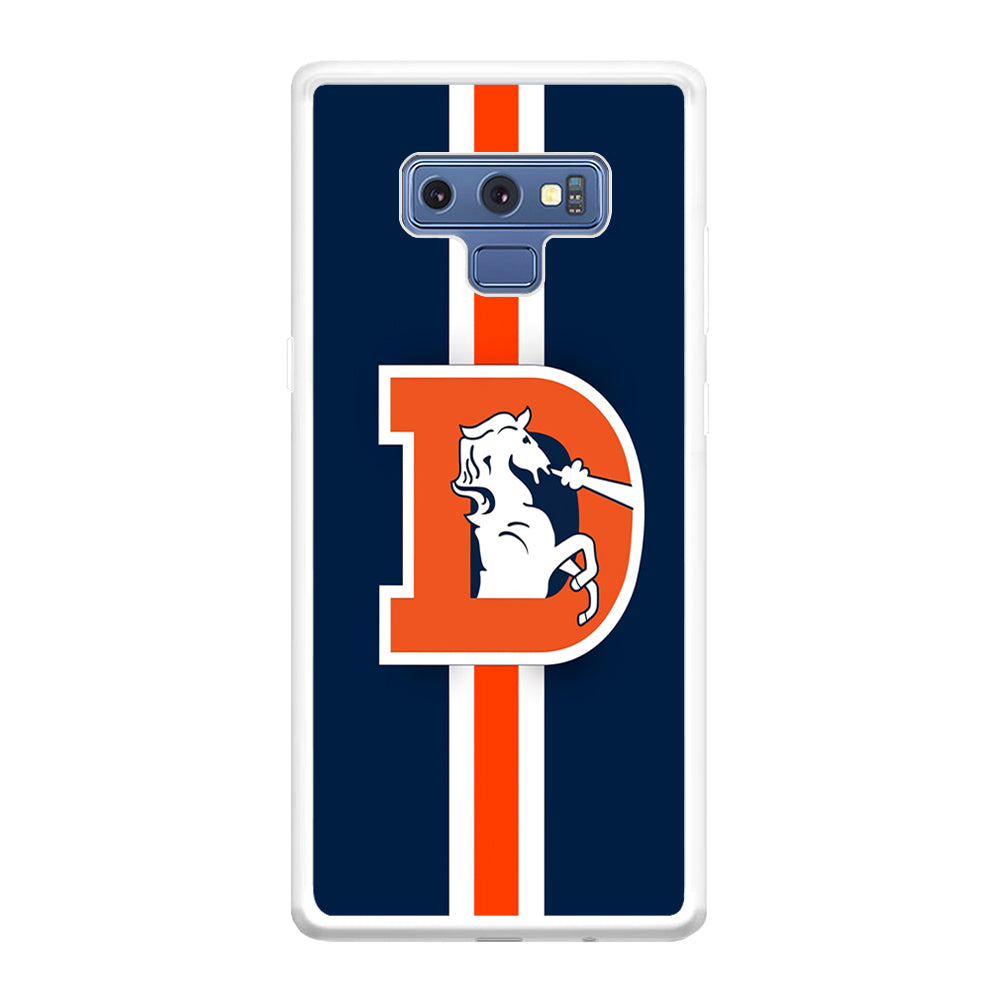 Denver Broncos Stripe Samsung Galaxy Note 9 Case