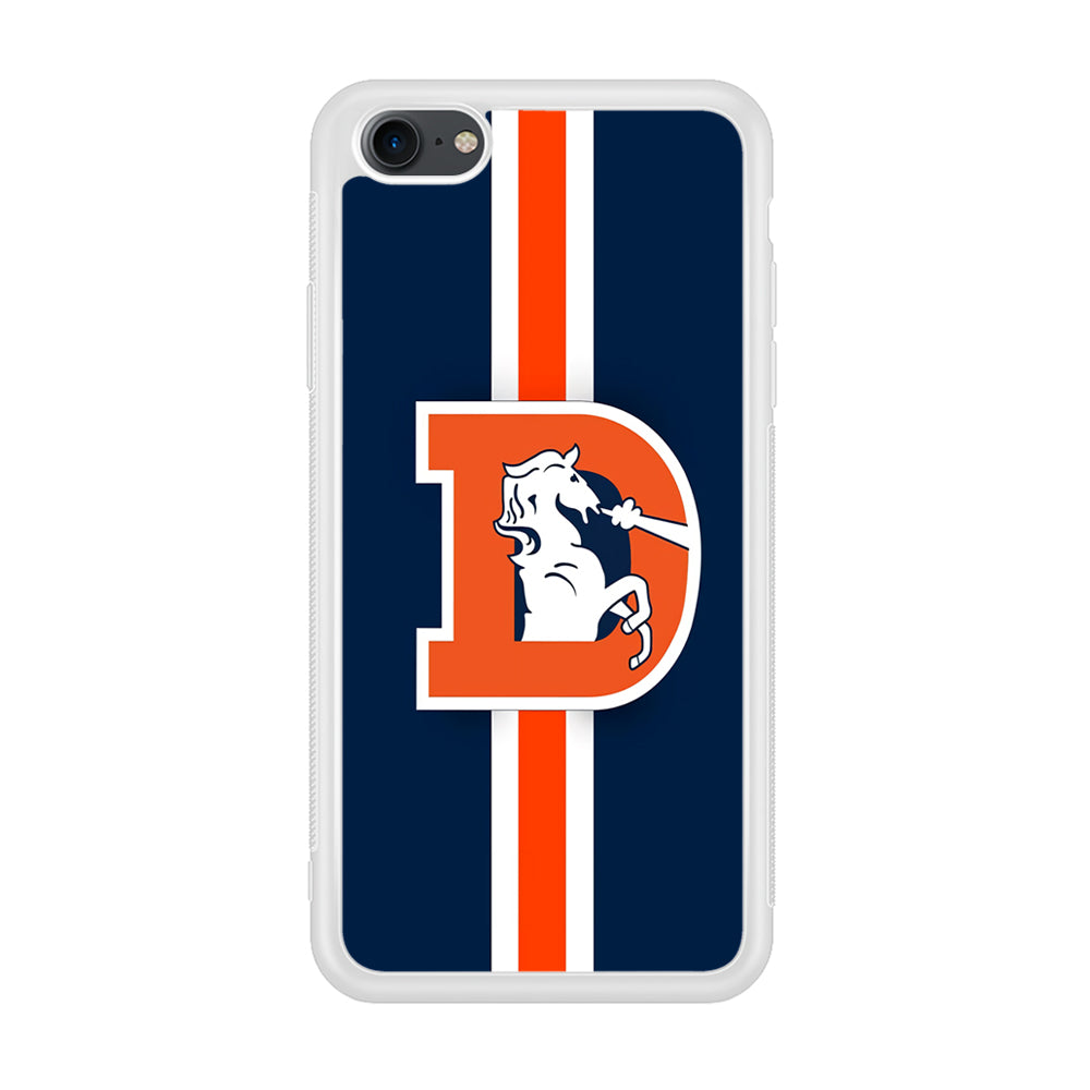 Denver Broncos Stripe iPhone 7 Case