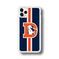 Denver Broncos Stripe iPhone 11 Pro Max Case