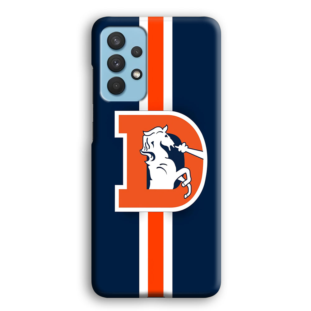 Denver Broncos Stripe Samsung Galaxy A32 Case