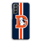 Denver Broncos Stripe Samsung Galaxy S21 Plus Case