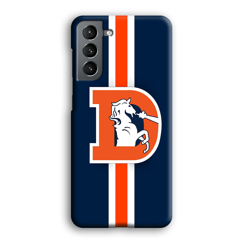 Denver Broncos Stripe Samsung Galaxy S21 Plus Case