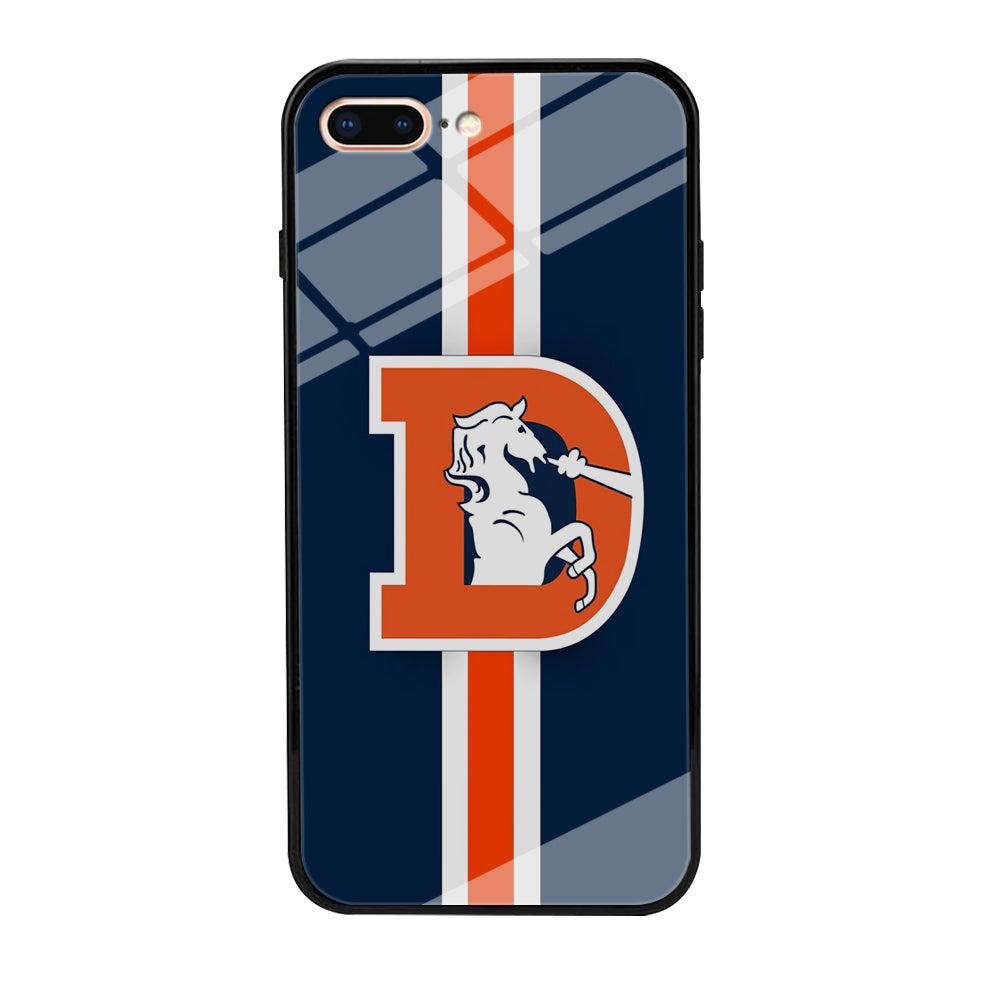 Denver Broncos Stripe iPhone 7 Plus Case