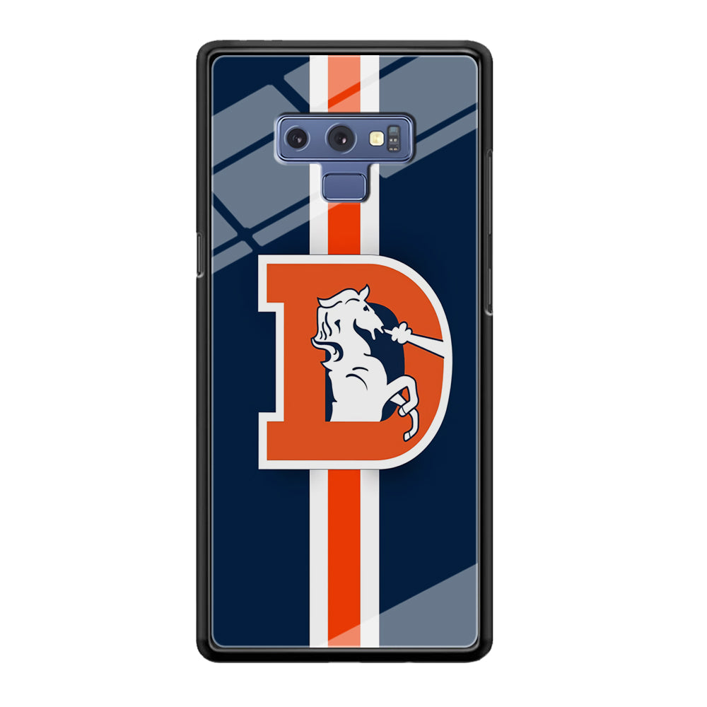 Denver Broncos Stripe Samsung Galaxy Note 9 Case