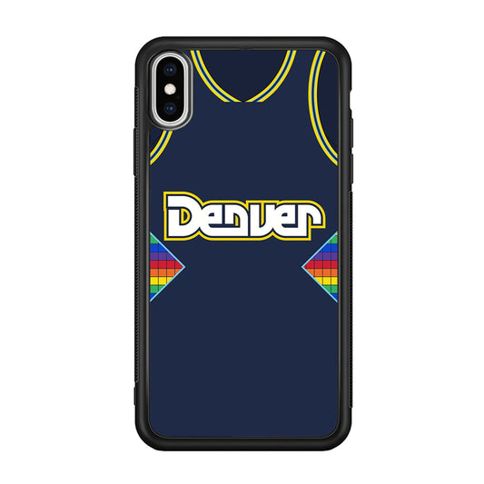 Denver Nuggets Costume iPhone XS Case