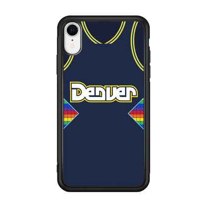 Denver Nuggets Costume iPhone XR Case