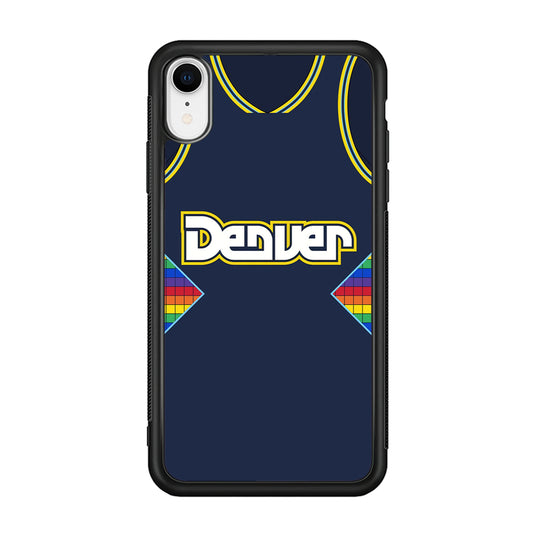 Denver Nuggets Costume iPhone XR Case
